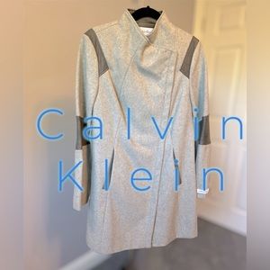 Calvin Klein wool blend jacket